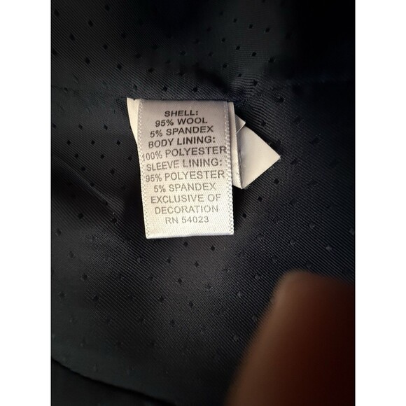 Banana Republic Blazer Women’s Size 2 Classic Suit Jacket Navy Blue - Picture 8 of 13